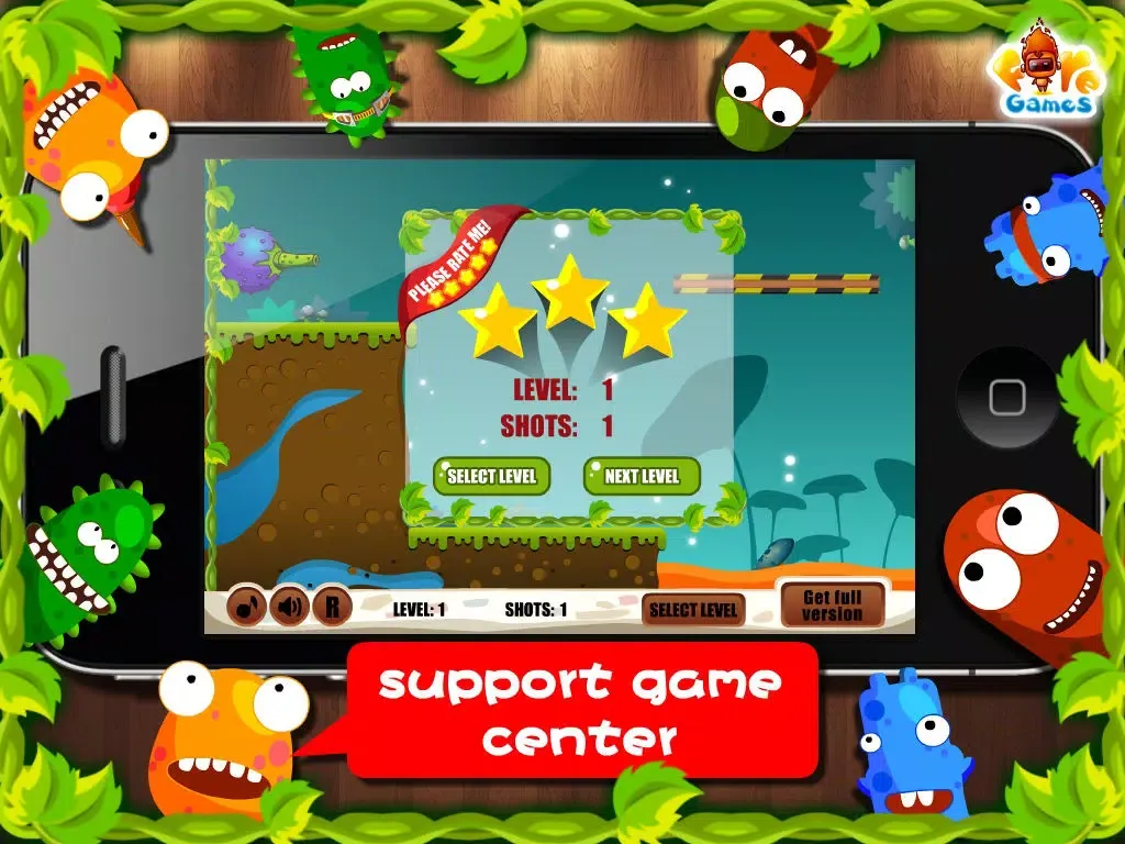Capturas de tela do Plants vs Monster iPad 