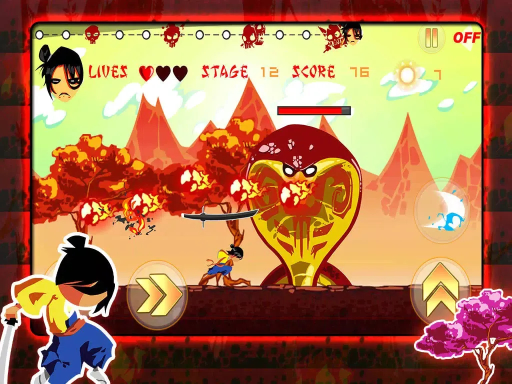 Скриншоты Samurai Adventure iPad 