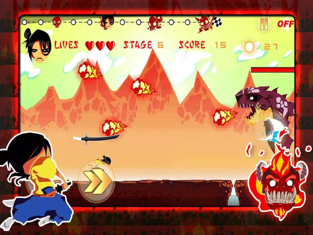 Скриншоты Samurai Adventure iPad 