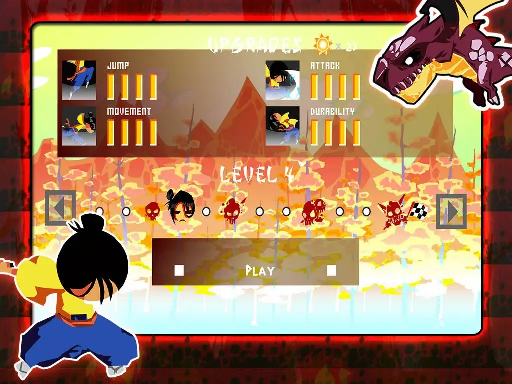 Скриншоты Samurai Adventure iPad 