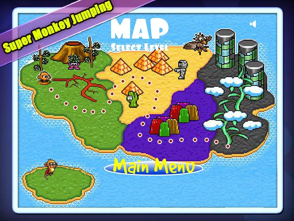 Super Monkey Jumping iPad  Screenshots