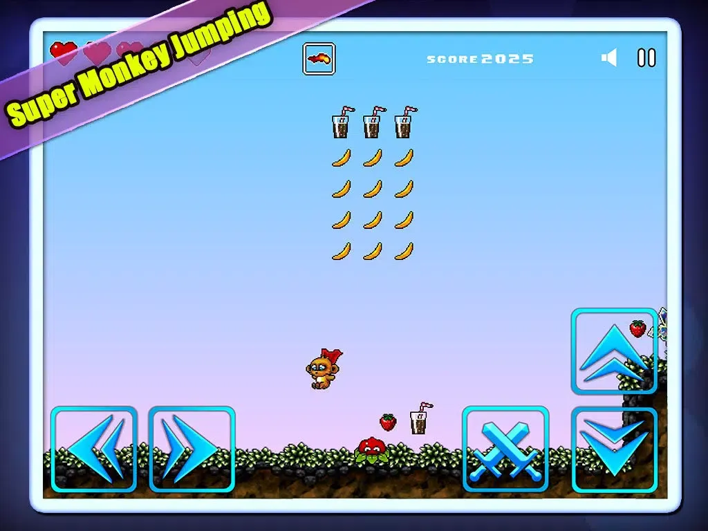 Super Monkey Jumping iPad  Screenshots