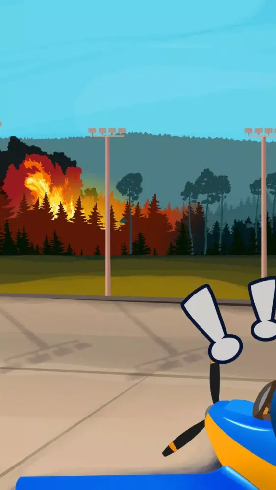 Capturas de tela do Fire Planes - Fighting Forest Fires