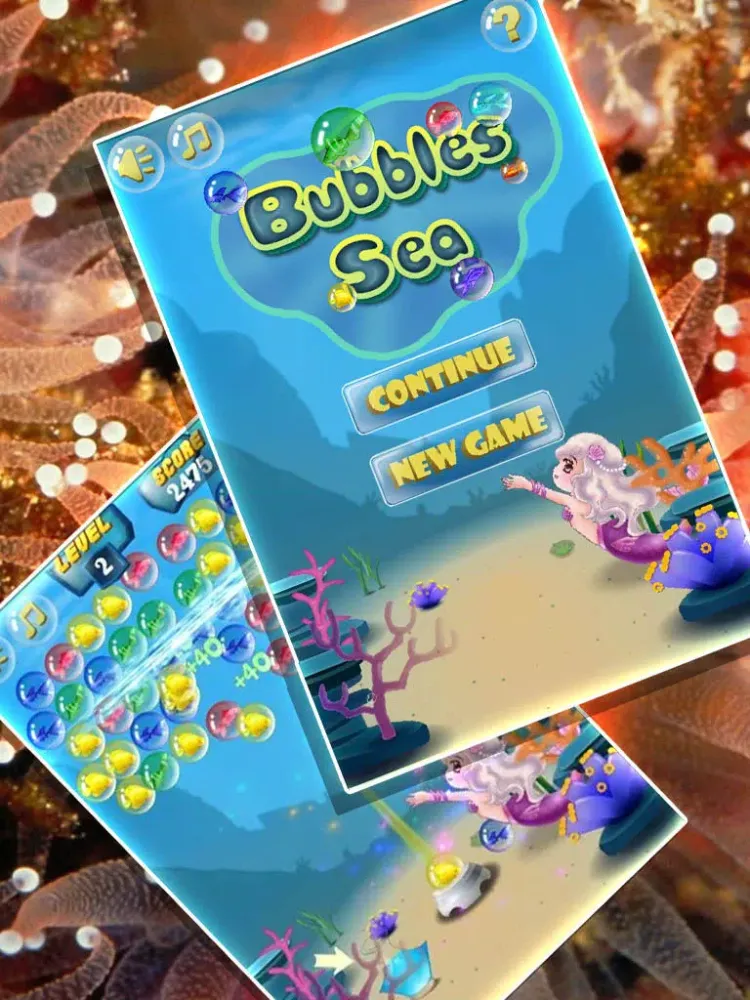 Pop Sea Bubbles iPad  سکرین شاٹس