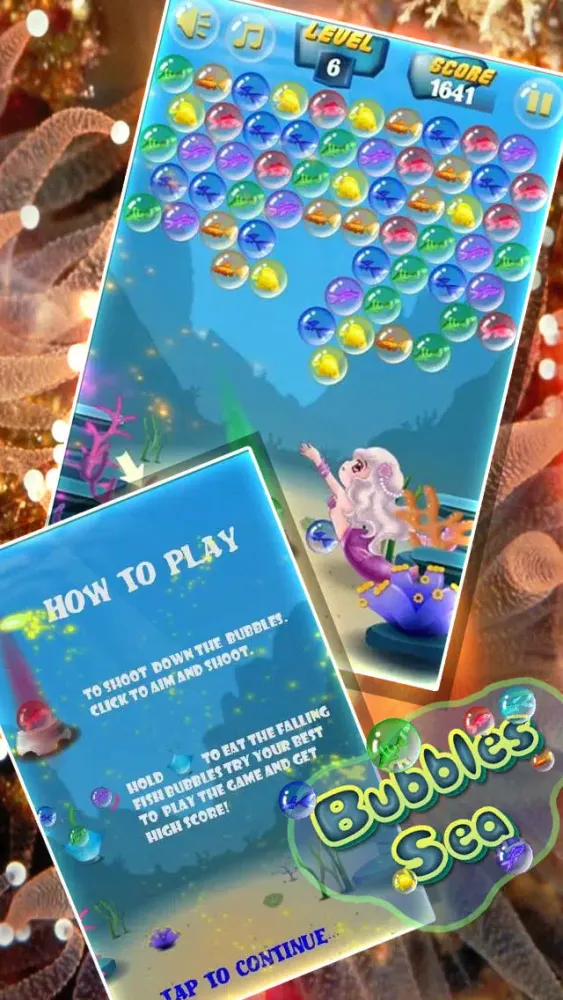 Pop Sea Bubbles سکرین شاٹس
