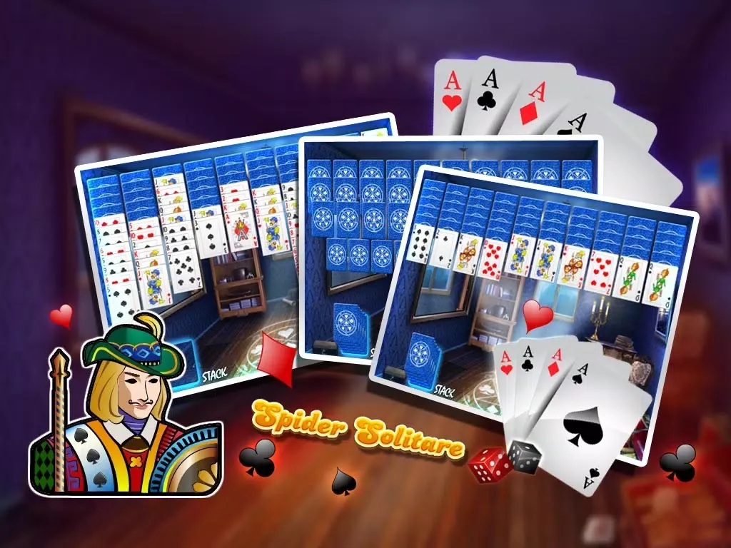Spider Solitaire:2014 Upgraded Version iPad 應用截圖