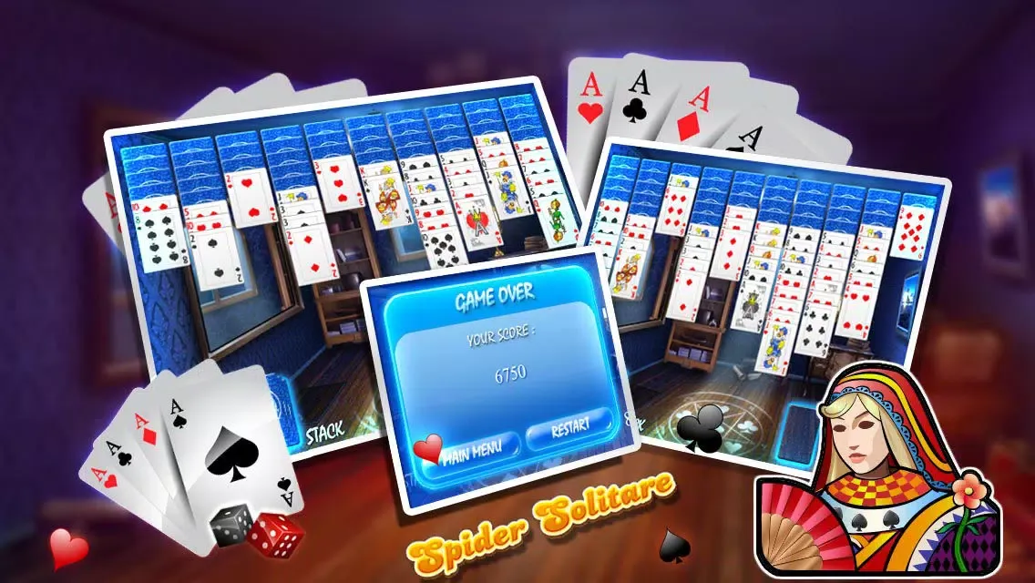 Spider Solitaire:2014 Upgraded Version應用截圖