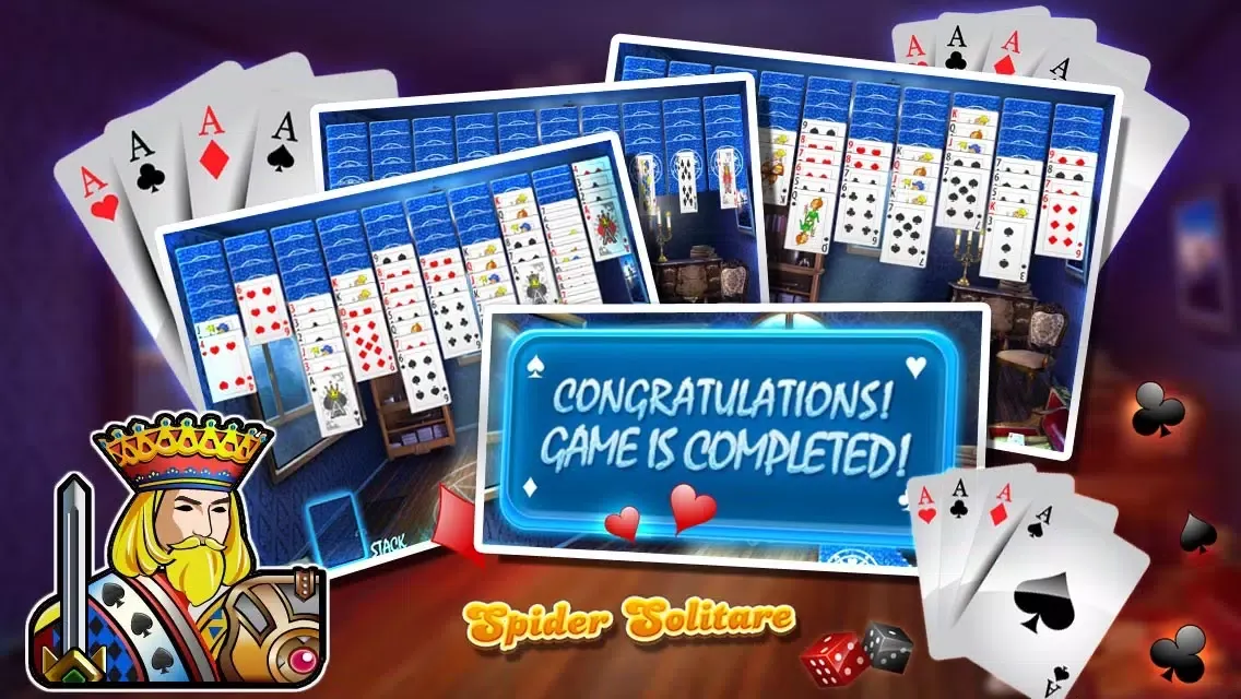 Spider Solitaire:2014 Upgraded Version應用截圖