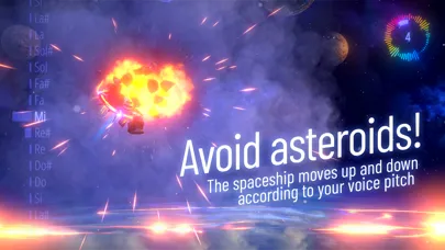 Sing & Fly - Music space game Screenshots