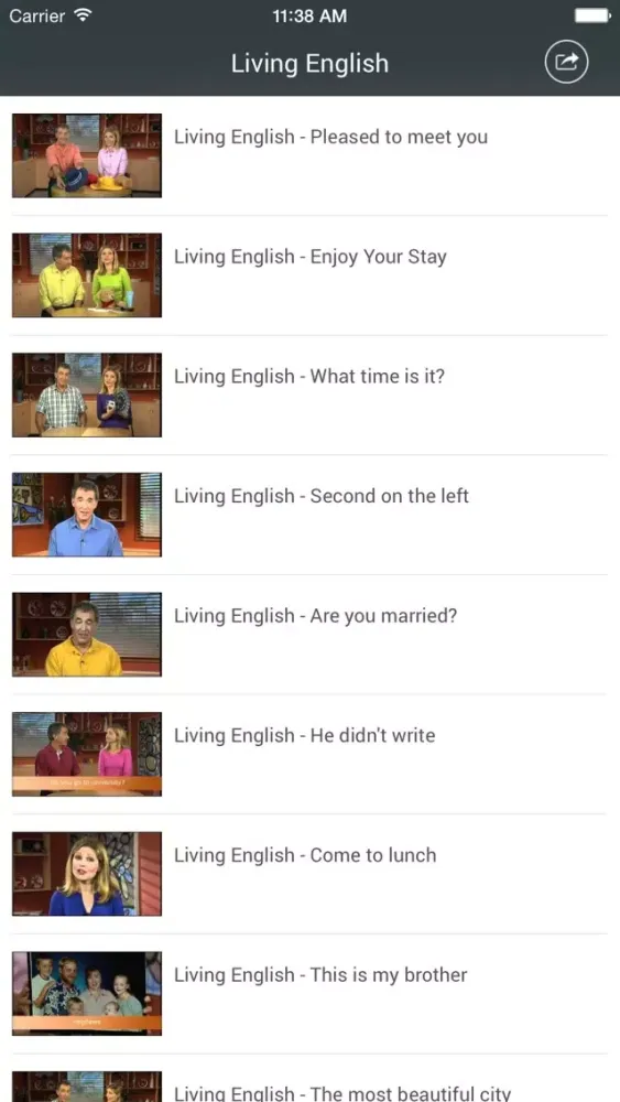 Living English - drama 'Sisters and Brothers'應用截圖