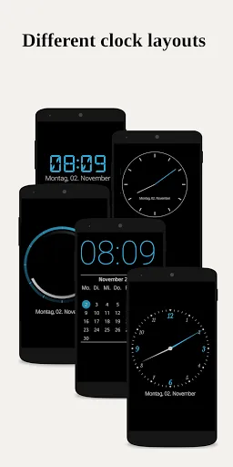 Day and night clock Screenshots