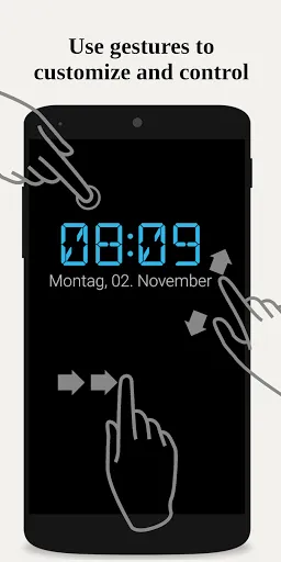 Day and night clock Screenshots