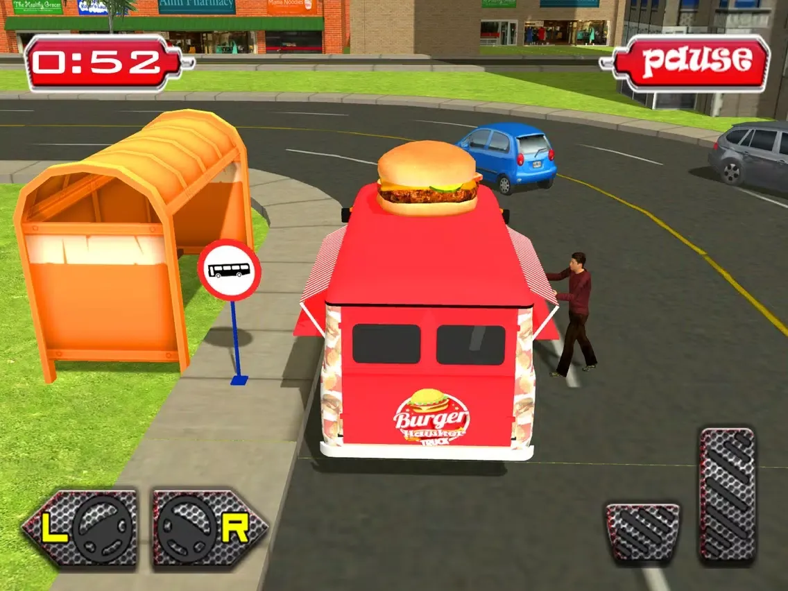 تصاویر Burger Hawker Truck Simulator & Driving Game Sim iPad 