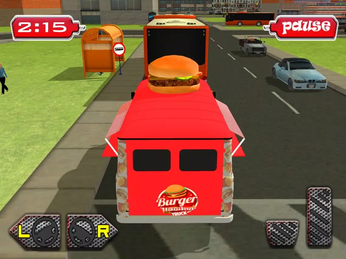 تصاویر Burger Hawker Truck Simulator & Driving Game Sim iPad 