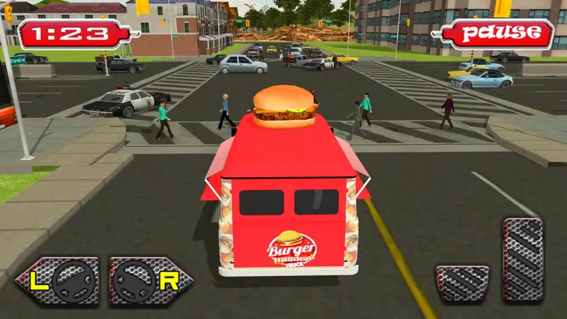 تصاویر Burger Hawker Truck Simulator & Driving Game Sim