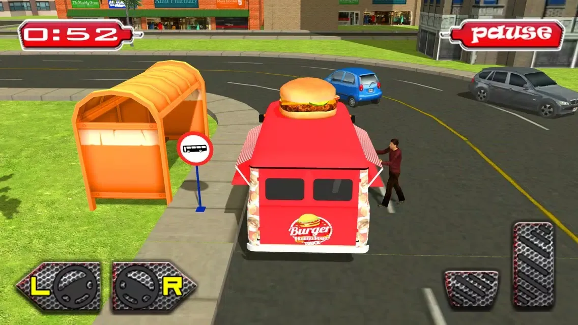 تصاویر Burger Hawker Truck Simulator & Driving Game Sim