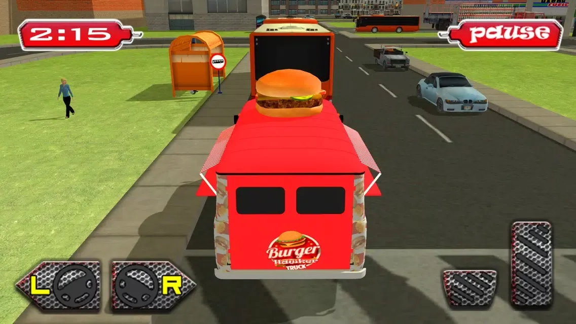 تصاویر Burger Hawker Truck Simulator & Driving Game Sim