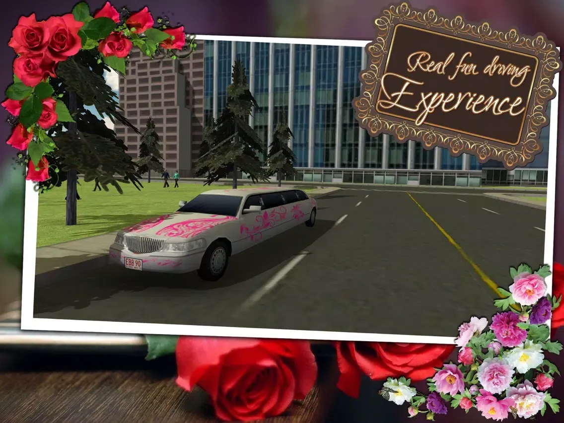 Screenshot di Chapel 3D Wedding Parking – Luxury Limo Simulator iPad 