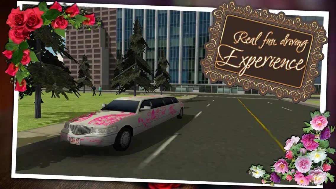 Screenshot di Chapel 3D Wedding Parking – Luxury Limo Simulator