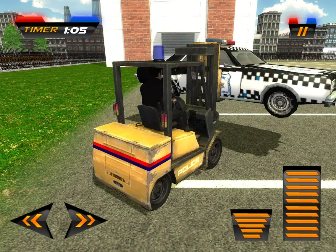 Captures d'écran de Car Lifter Police Traffic Duty & Pro Transport Sim iPad 