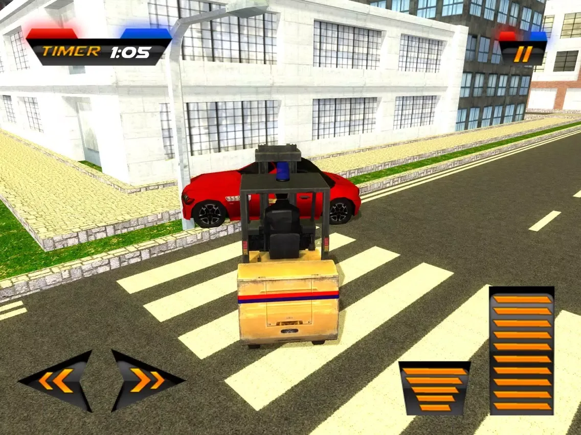Captures d'écran de Car Lifter Police Traffic Duty & Pro Transport Sim iPad 