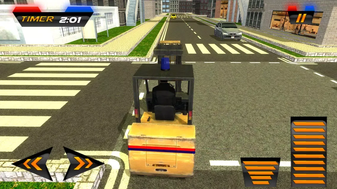 Captures d'écran de Car Lifter Police Traffic Duty & Pro Transport Sim
