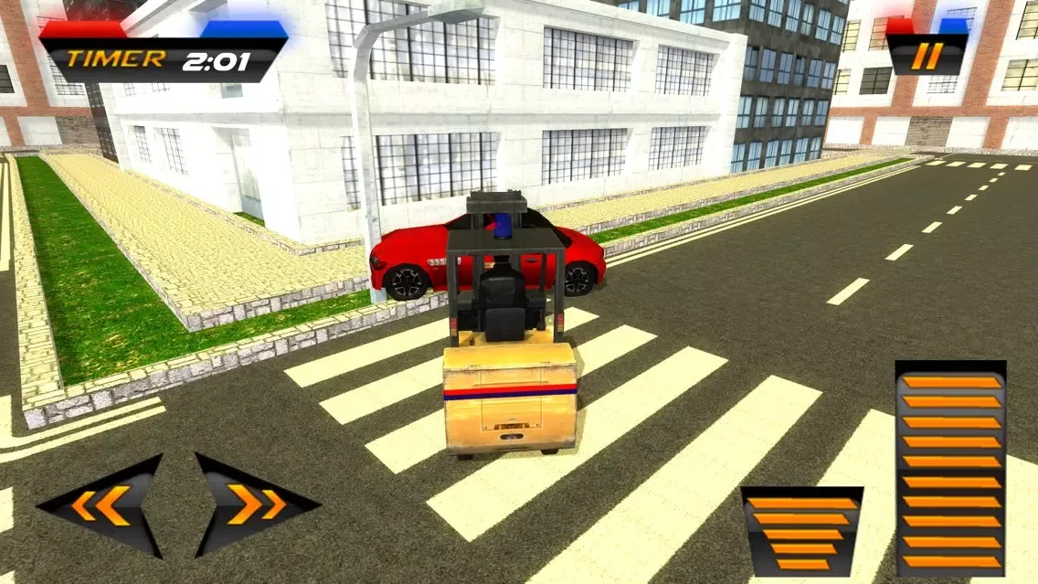 Captures d'écran de Car Lifter Police Traffic Duty & Pro Transport Sim