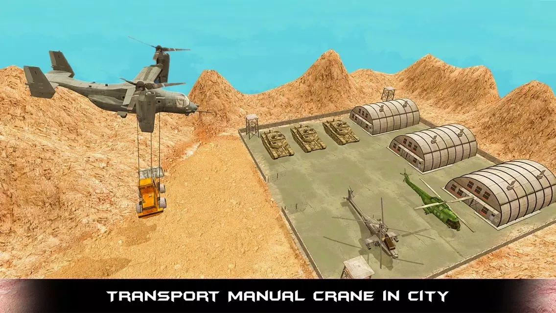 Heavy Machinery Helicopter Transport - Duty Sim Screenshots