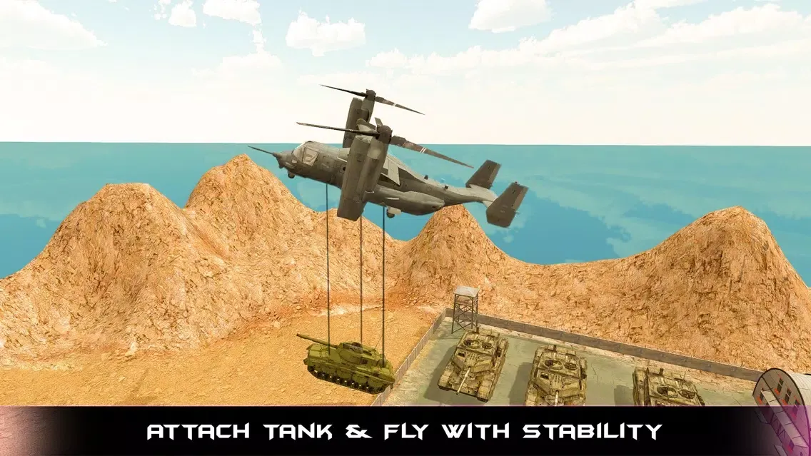 Heavy Machinery Helicopter Transport - Duty Sim Screenshots
