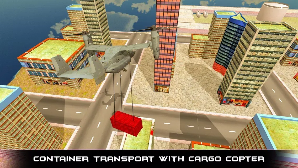 Heavy Machinery Helicopter Transport - Duty Sim Screenshots