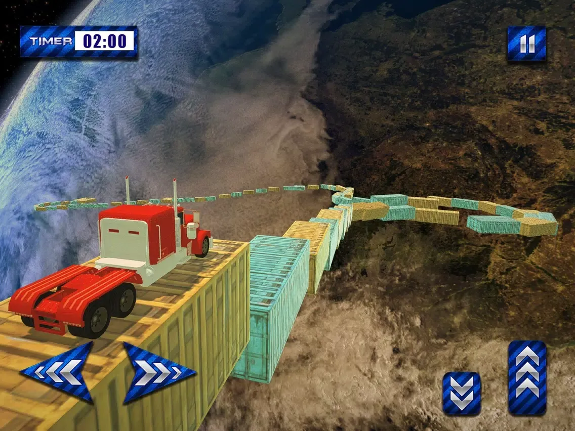 Capturas de tela do Impossible Track Truck Drive & Stunt Simulator 3d iPad 