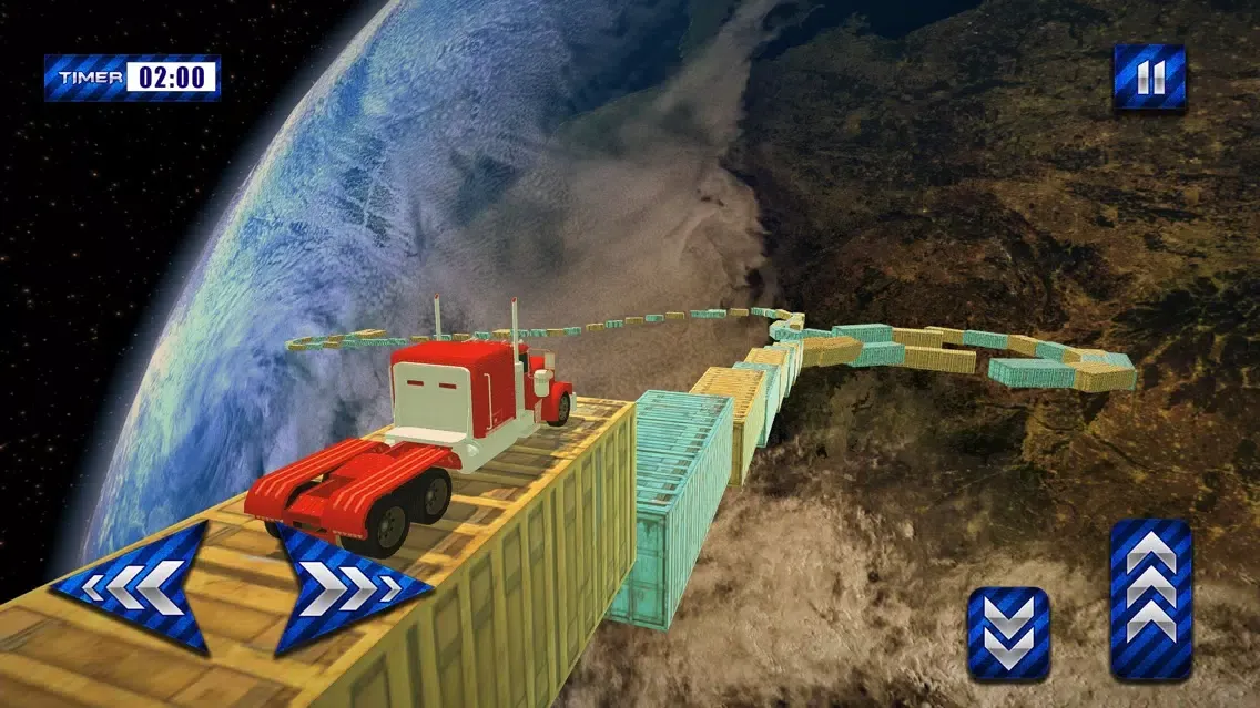 Capturas de tela do Impossible Track Truck Drive & Stunt Simulator 3d