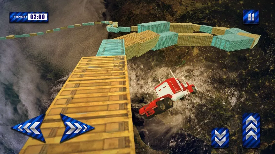 Capturas de tela do Impossible Track Truck Drive & Stunt Simulator 3d
