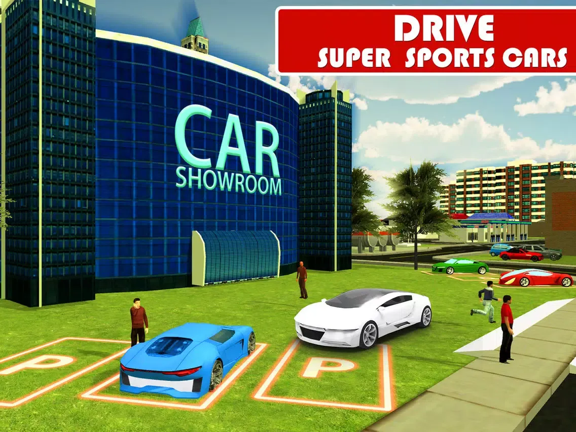 Screenshot di Service Station Car Parking & Ultra Vehicle Game iPad 