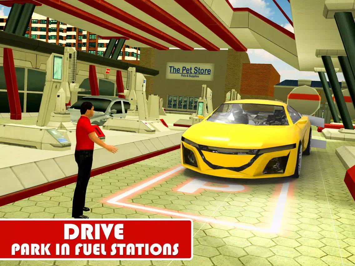 Screenshot di Service Station Car Parking & Ultra Vehicle Game iPad 
