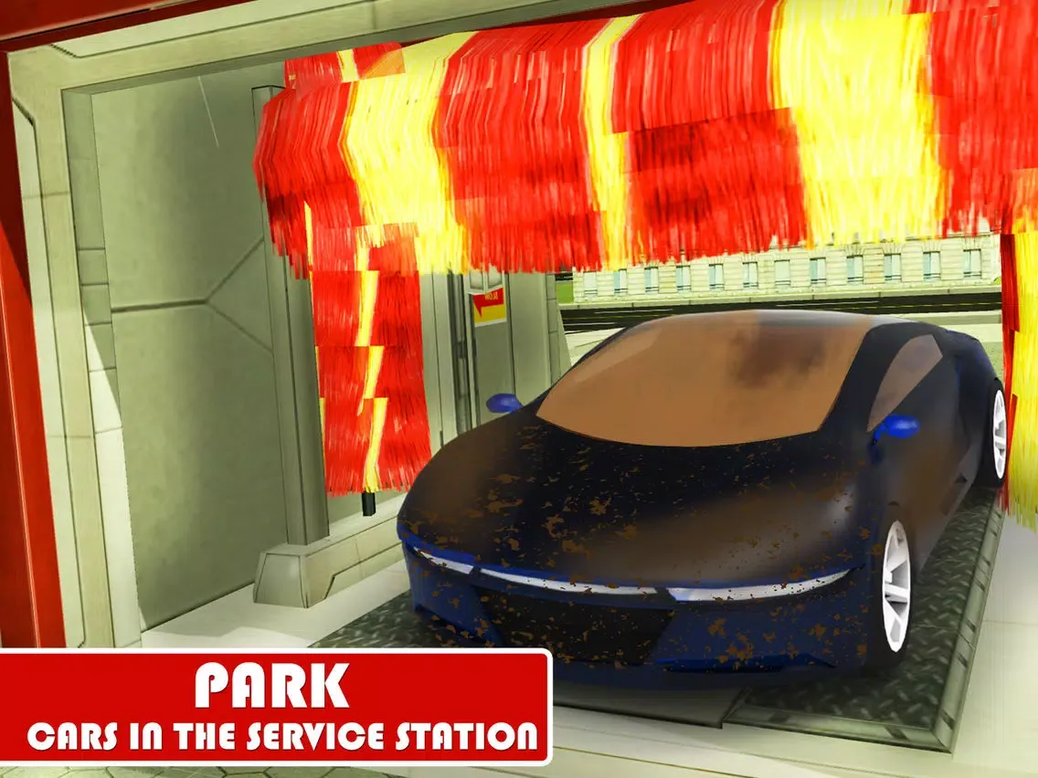 Screenshot di Service Station Car Parking & Ultra Vehicle Game iPad 