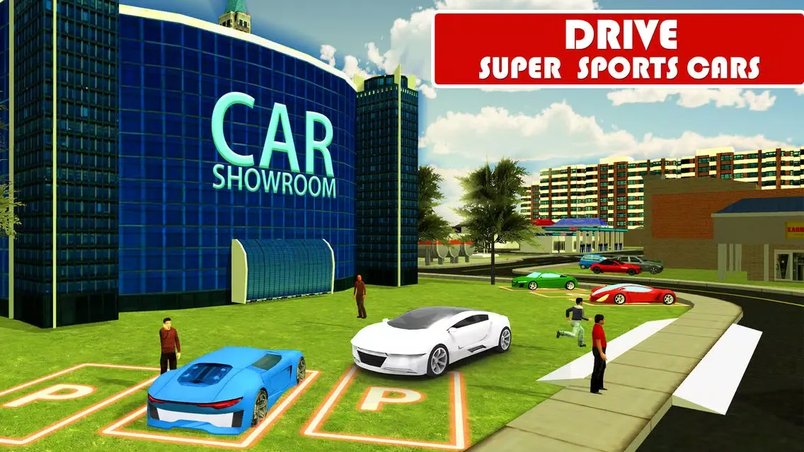 Screenshot di Service Station Car Parking & Ultra Vehicle Game