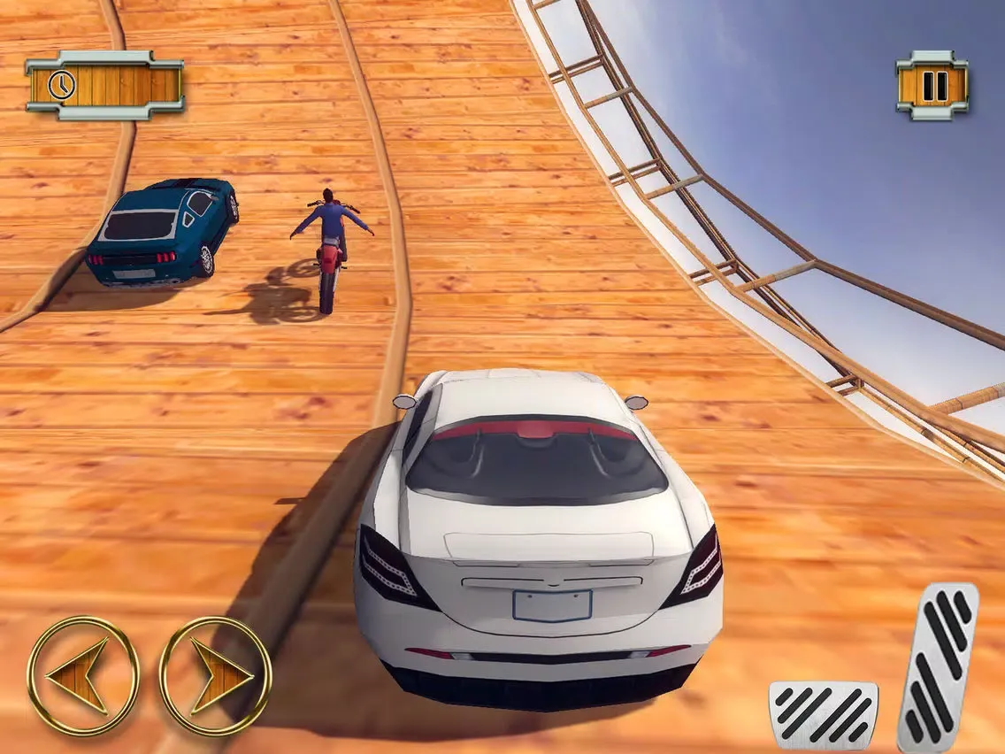 Capturas de tela do Well of Death Car Bike Ride iPad 