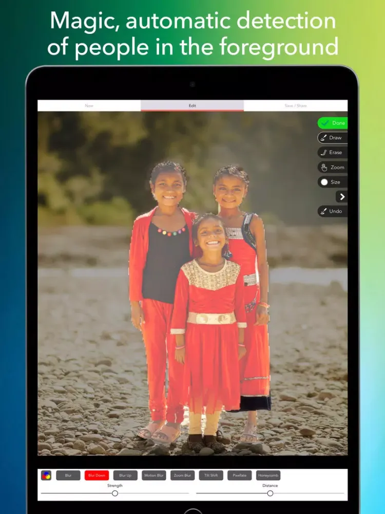 Magic Portrait Mode iPad  Screenshots