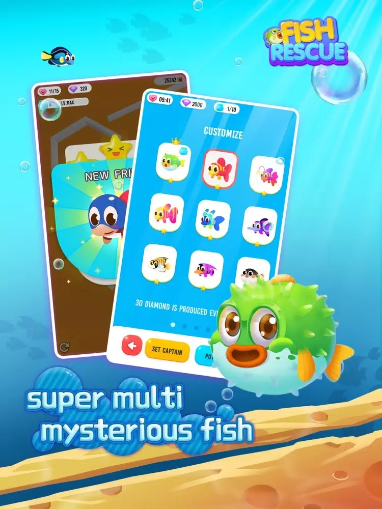 صور Skin fish!-Leisure adventure iPad 
