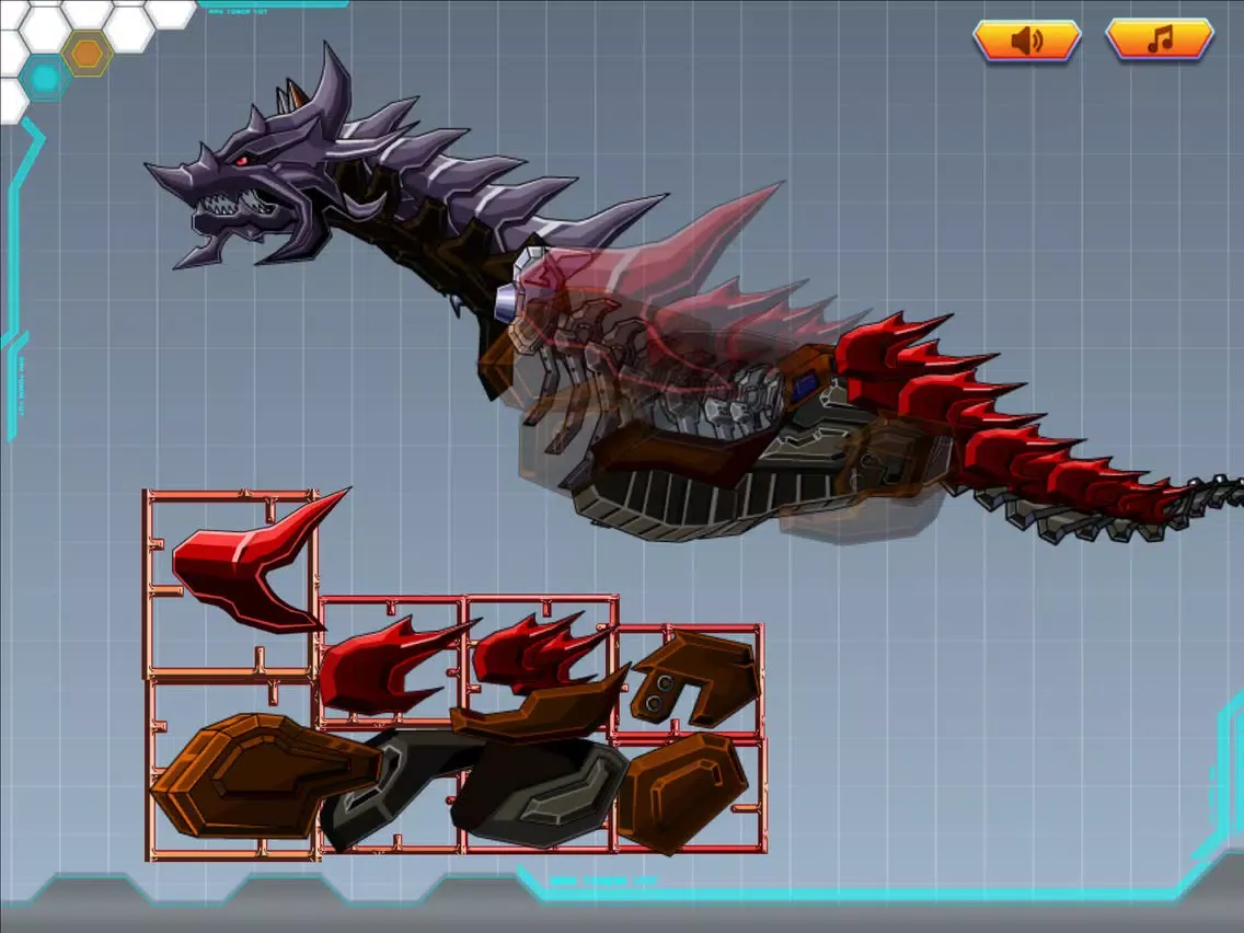 Screenshot di Robot Hellhound:Amazing Toy Fight iPad 
