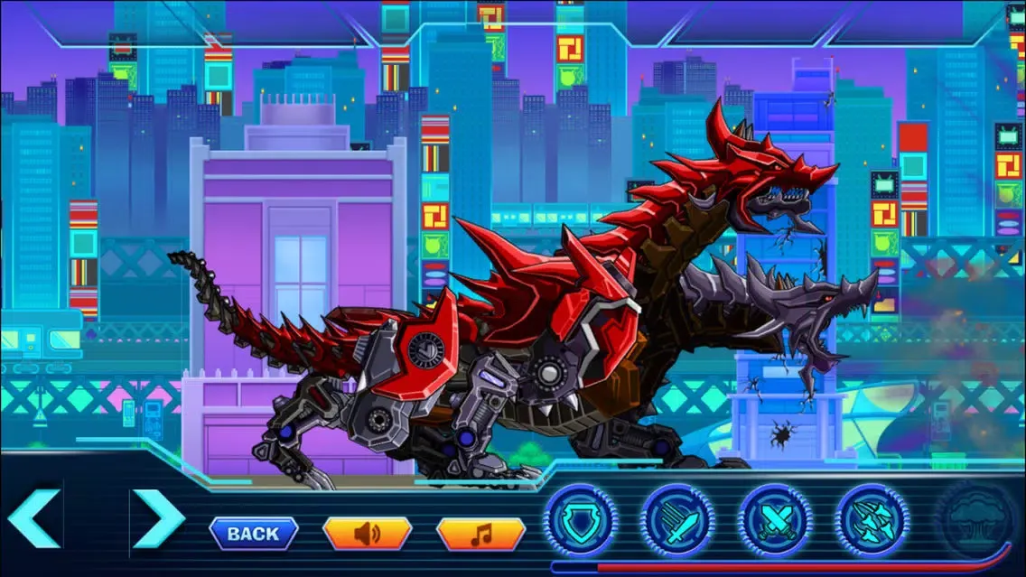 Screenshot di Robot Hellhound:Amazing Toy Fight