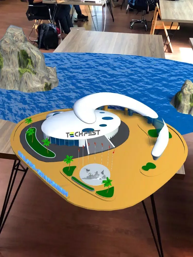 Скриншоты Techfest AR iPad 
