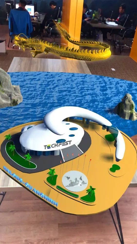 Скриншоты Techfest AR