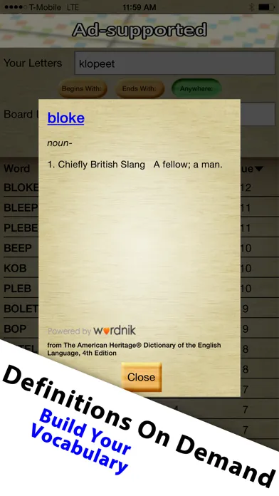 Word Breaker - Scrabble Cheat应用截图