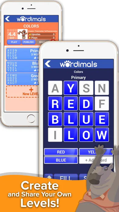 Wordimals - Word Search應用截圖