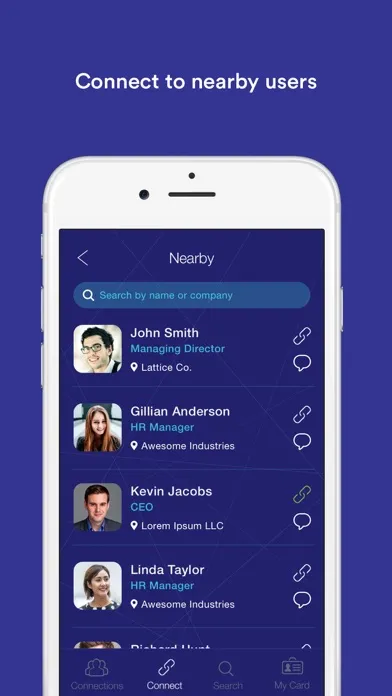 Captures d'écran de Lattice - Networking Assistant