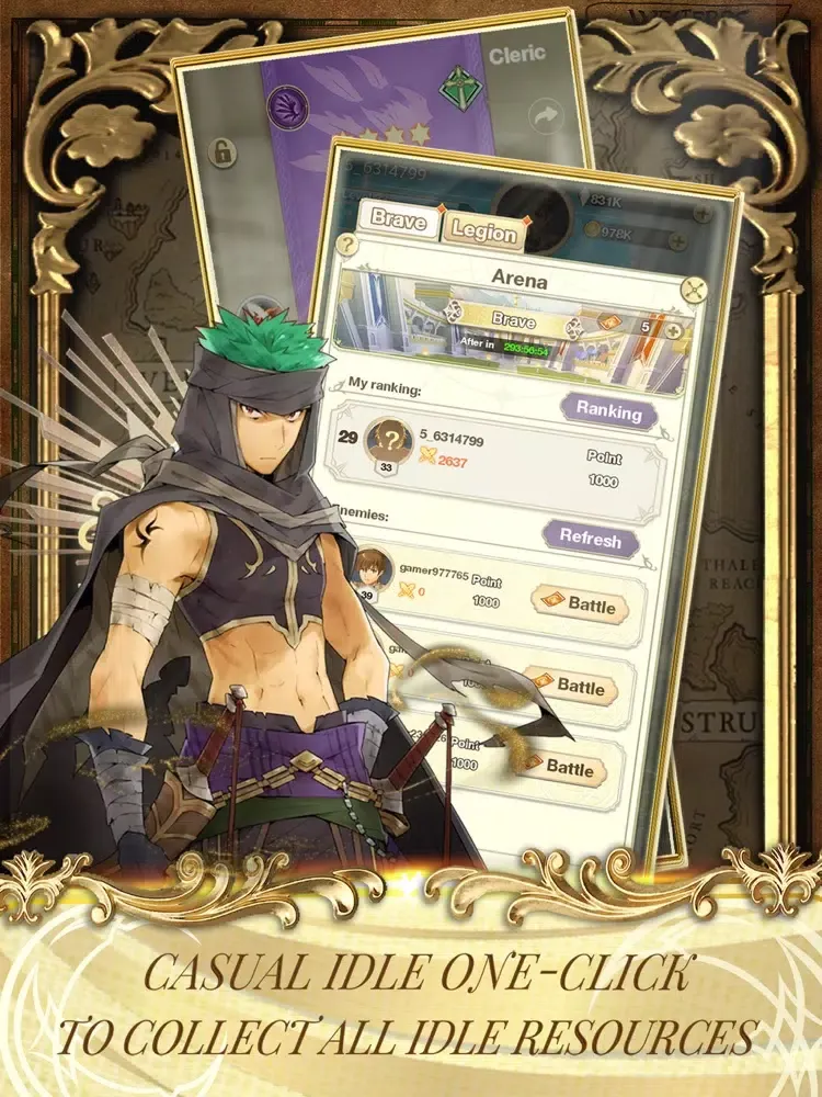 Screenshot di Fire Fantasy iPad 