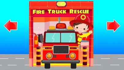 Capturas de tela do Fireman Game Fire-Truck Games