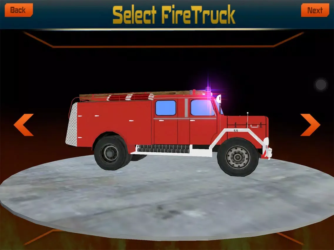 Firefighter Truck Driving Parking iPad  स्क्रीनशॉट
